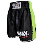 Muay Thai Short Micro Mesh - zwart/groen