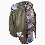 Muay Thai Short Micro Mesh - groen/camo groen