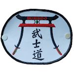 Bushido Embleem - wit