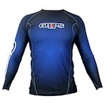 GRIPS Rashguard Long Sleeve - blauw