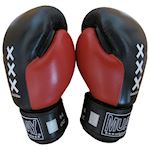 Muay A'damXXX Bokshandschoen Premium - Zwart/Rood