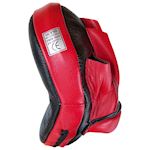 Muay Curved Coaching Mitt per paar- Zwart/Rood