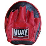 Muay Handsize Focus Mitt per paar - Zwart/Rood