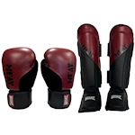 Muay Legacy Kickboks Set - wijnrood/zwart