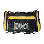 Muay Sporttas met logo zwart/geel