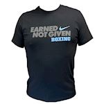 Nike Boxing T-shirt Earned not Given - zwart