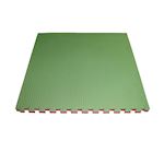 Ronin Judo puzzelmat 100x100x4cm - rood/groen