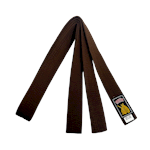 Ronin Budoband dik hele kleur - bruin