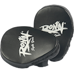 Ronin Coaching Mitt Curved PU - zwart