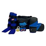 Ronin Dames Kickboks Set Compleet - zwart/blauw