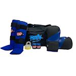 Ronin Kids Kickboks Set Compleet - zwart/blauw