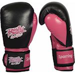Ronin Sparring Bokshandschoen - Zwart/Fuchsia