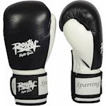Ronin Sparring Bokshandschoen - Zwart/Wit