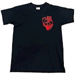 Ronin Tiger Line T-shirt - zwart/rood