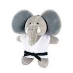 Zacht pluche sleutelhanger Olifant