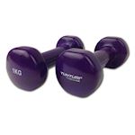 Tunturi Vinyl Dumbbells 1kg p/paar