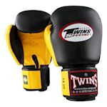 Twins BGVL3 Bokshandschoen - Zwart/Geel