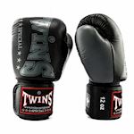 Twins BGVL8 Bokshandschoen Big Logo - Zwart