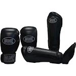 Muay Kickboks Set Vaste Voet - dark line