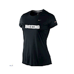 Nike Lady SS Crew Top - zwart